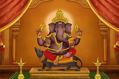 Dhumravarna Ganesha
