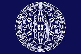 Lakshmi Pada Rangoli