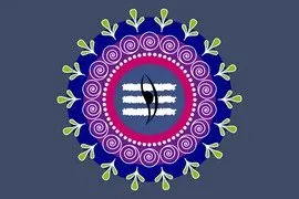 Shiva Rangoli