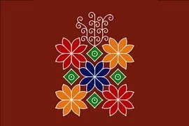 Tulasi Rangoli